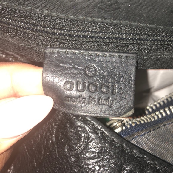 Authentic Gucci leather hobo bag - Picture 3 of 8